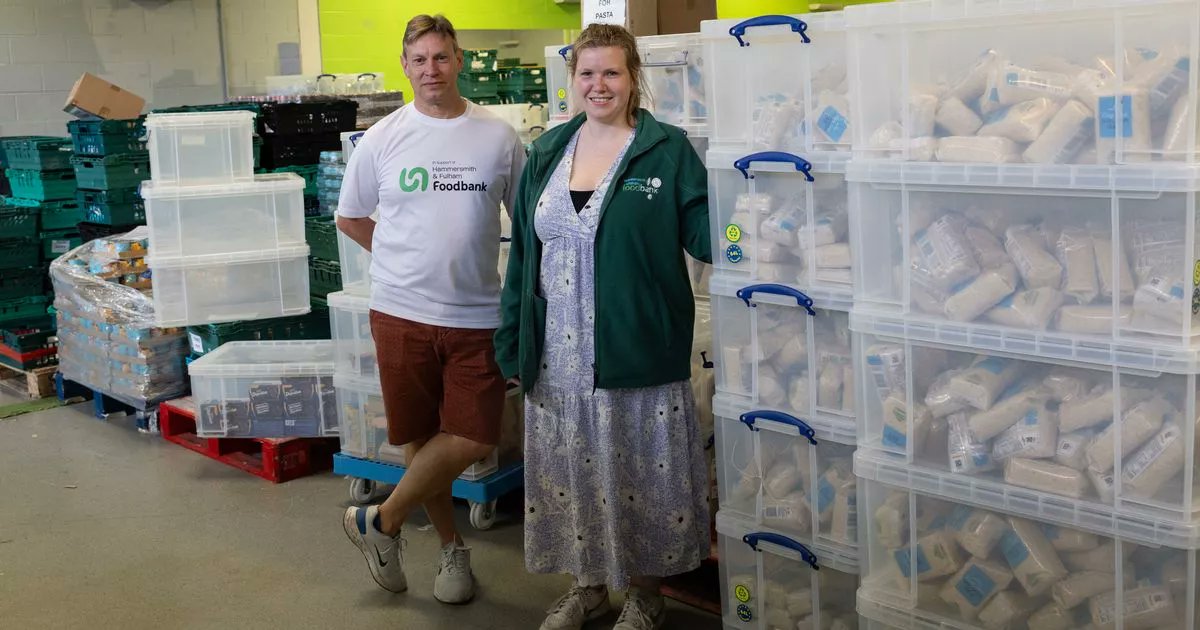 benlynch07's tweet card. Hammersmith and Fulham Foodbank has had to vacate its base at a local college