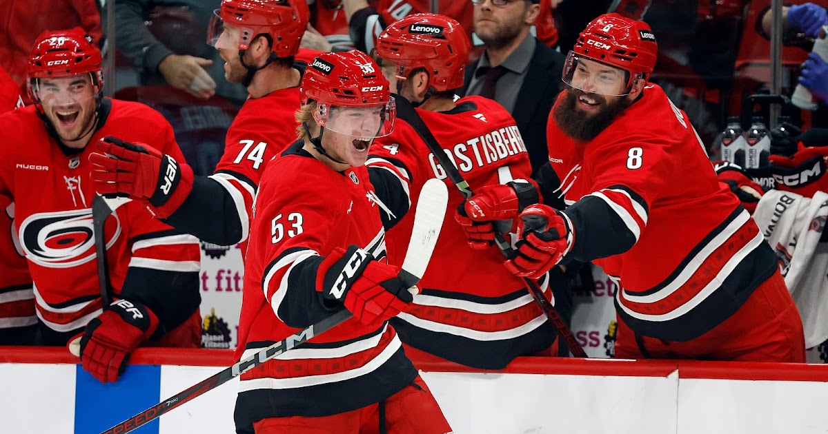 Thebigfaceoff's tweet card. Jackson Blake has signed an 8-year, $45 million contract extension with the Carolina Hurricanes, set to begin in the 2026–27 NHL season. The deal carr
