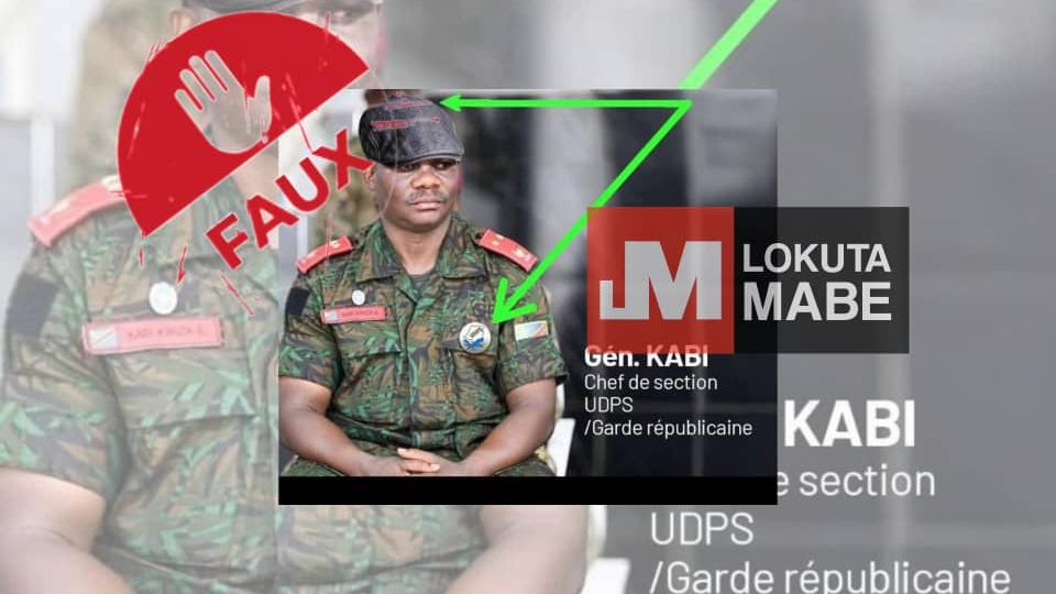lokutaMABE's tweet card. Une image relayée plusieurs fois sur les réseaux sociaux montre le général major de la garde républicaine, Ephraim Kabi Kiriza, portant une tenue militaire sur laquelle figure l’insigne du parti...