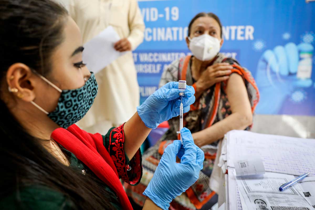 Jhpiego's tweet card. Trust is as indispensable as syringes – and quite possibly more complicated to manufacture. 