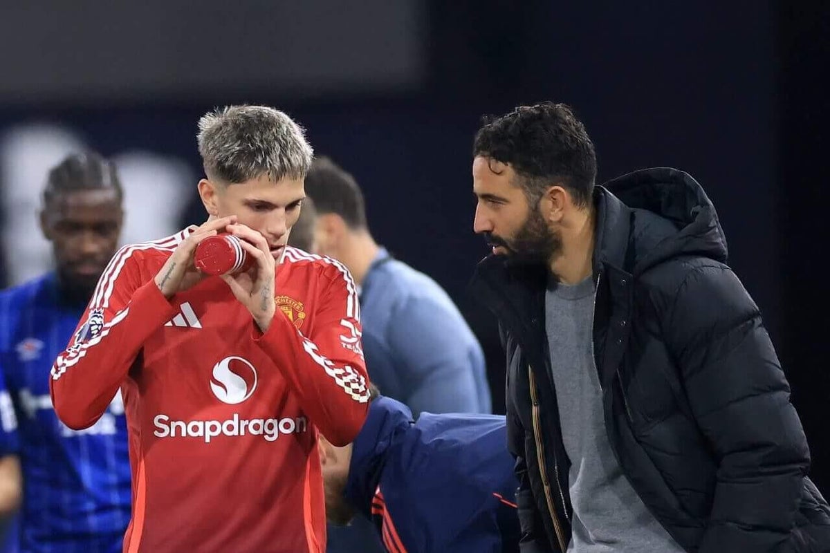 lauriewhitwell's tweet card. Alejandro Garnacho, Jadon Sancho, Antony and Tyrell Malacia have been left out of United’s travelling party to the United States.
