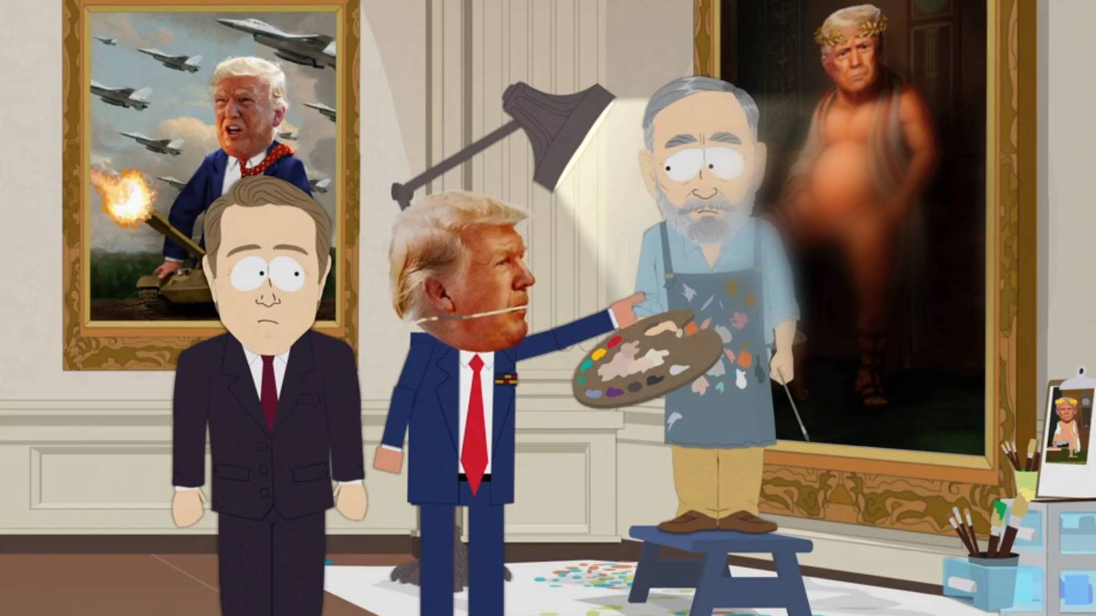 PostCredPod's tweet card. South Park creators Trey Parker and Matt Stone appeared at San Diego Comic-Con on Thursday night, just one day after the season 27 premiere of their