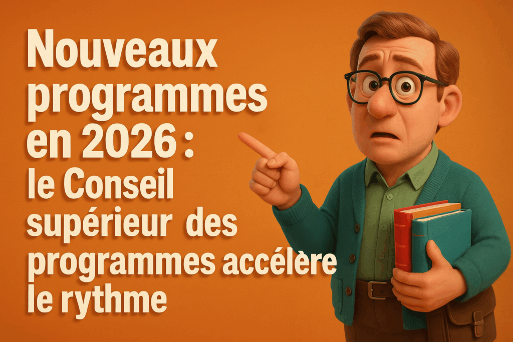Profsdesecoles's tweet card. Une nouvelle vague de programmes… peut-être dès 2026 À peine les enseignants du premier degré commencent-ils à se préparer à