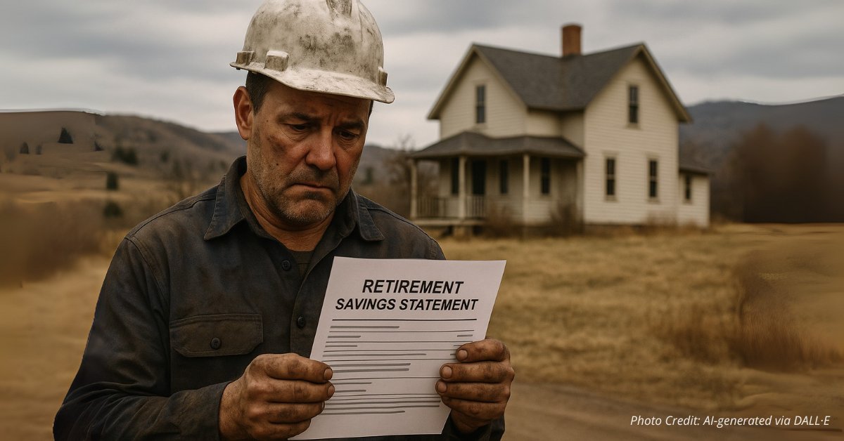 TheRMVoice's tweet card. Displaced coal workers in Craig face a 10% IRS penalty just to access their own savings. Local leaders are demanding Congress fix a broken system.