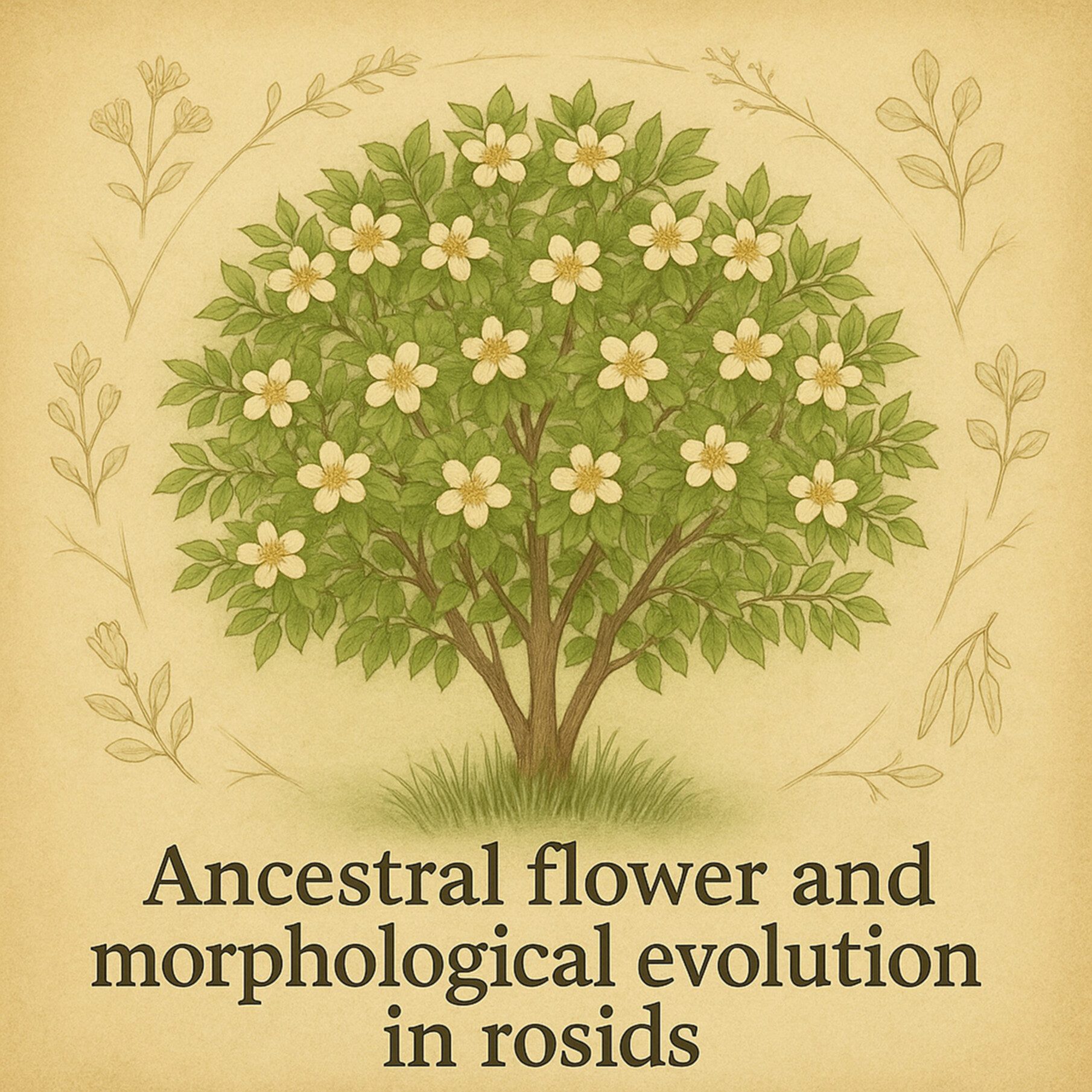 peechan1970's tweet card. Reconstruction of the evolutionary tree of rosids using hundreds of nuclear orthologous genes revealed how key flower traits changed over time and identified genome duplications linked to rosid...