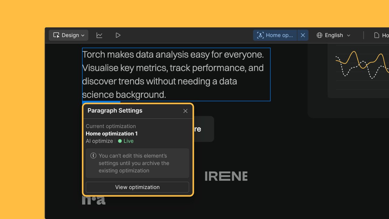 leinwand's tweet card. Optimize customers on Webflow hosted sites now get insight into where other optimizations are running while building out their optimizations. When you hit a conflict while building an optimization,...