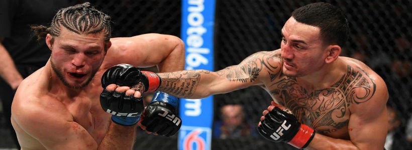 BrascoBets's tweet card. Former interim lightweight champion Dustin Poirier will cap his storied career Saturday with a trilogy fight against former featherweight champio...