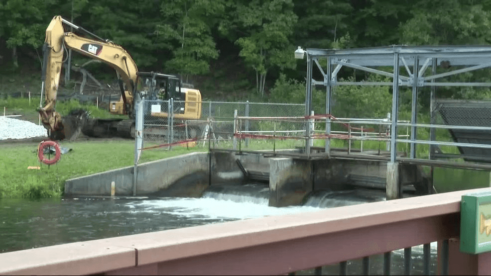 upnorthlive's tweet card. MANISTEE COUNTY, Mich. — The Michigan Department of Natural Resources (DNR) and the U.S. Army Corps of Engineers have commenced construction on a weir in Northe
