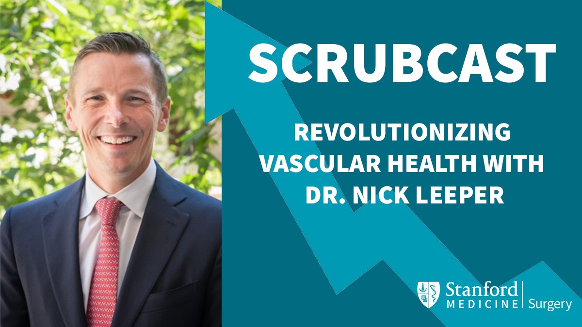 StanfordSurgery's tweet card. In this episode of Scrubcast, Dr. Nick Leeper, Chief of Vascular Medicine at Stanford, shares his lab's unique "hypothesis-free" methodology, where they analyze the entire human genome to uncover...