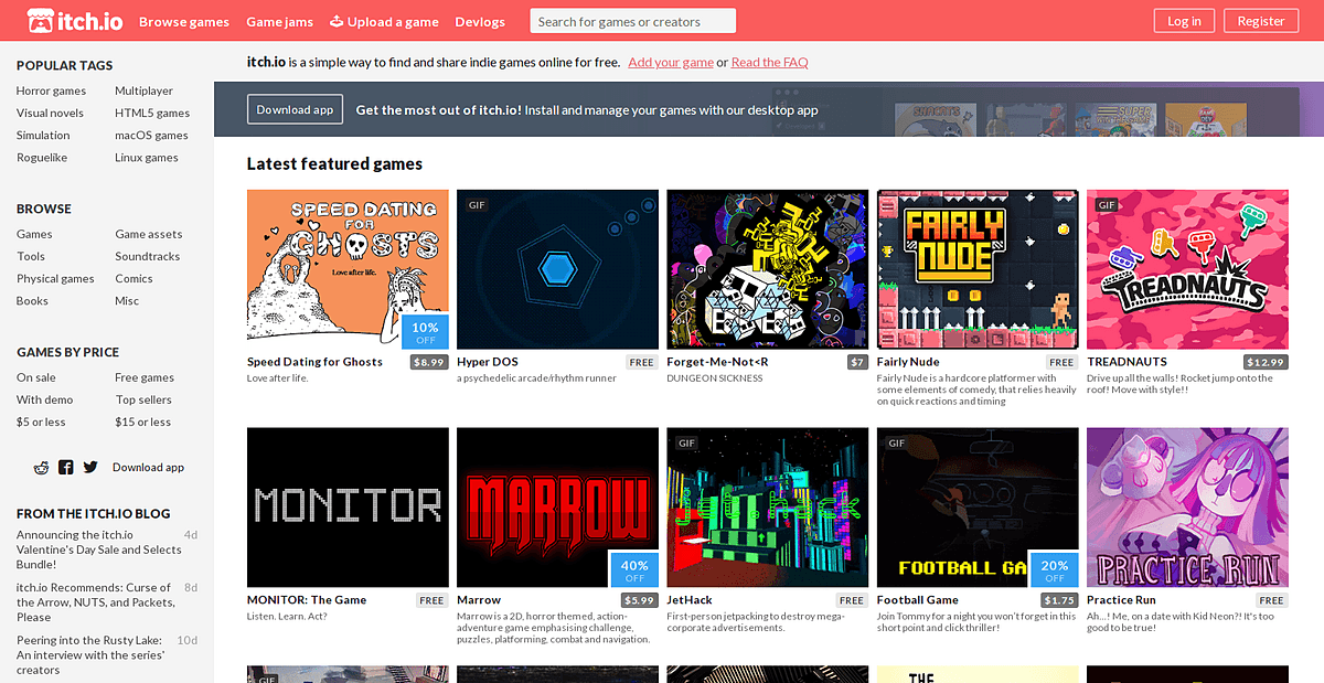 ComfyCozyGames's tweet card. itch.io is a simple way to find, download and distribute indie games online. Whether you're a developer looking to upload your game or just someone looking for something new to play itch.io has you...