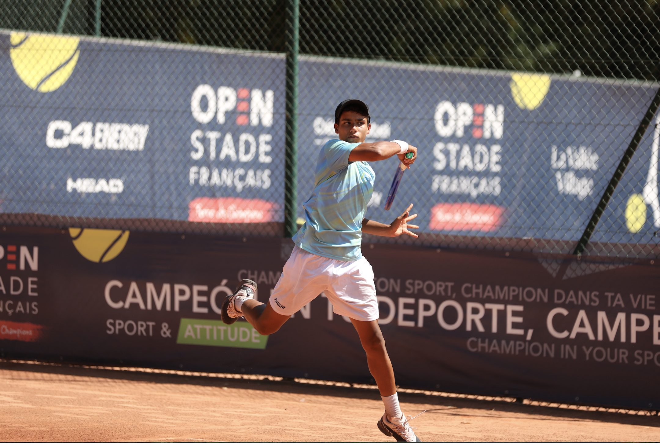 morandavid's tweet card.   El sábado 19 de julio, la cancha 14 de Roland Garros se vistió del tricolor cuando el mirandino Ignacio “Nacho” Mejías, de apenas 14 años, levantó el título masculino del Open du Stade Franç…