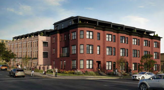 MRC_SLC's tweet card. The Salt Lake City Planning Commission approved two projects that would create over 100 housing units in Fairpark and East Central.