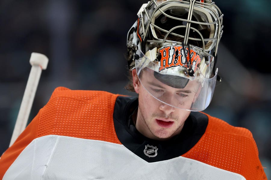 EricMacramalla's tweet card. Following his acquittal on sexual assault charges, the question being asked is whether Carter Hart will play again in the NHL. Here's the answer.