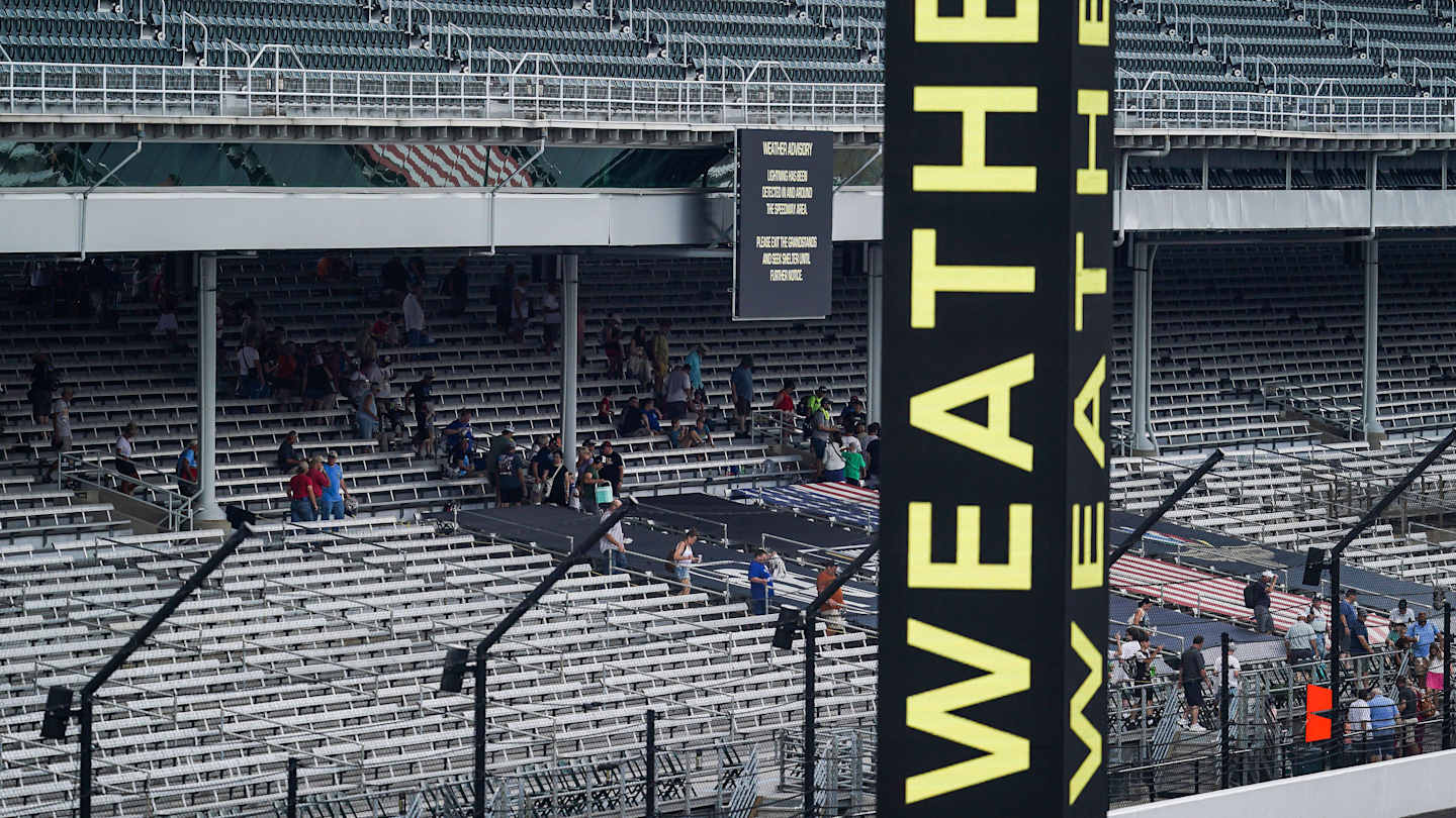 RacingAmerica's tweet card. Friday's NASCAR Cup Series practice session from Indianapolis Motor Speedway has been canceled due to inclement weather, NASCAR has confirmed. The session, whic