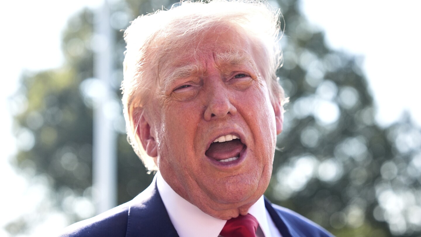 etuckerAP's tweet card. President Donald Trump faces ongoing questions about the Jeffrey Epstein case, overshadowing his administration's achievements.