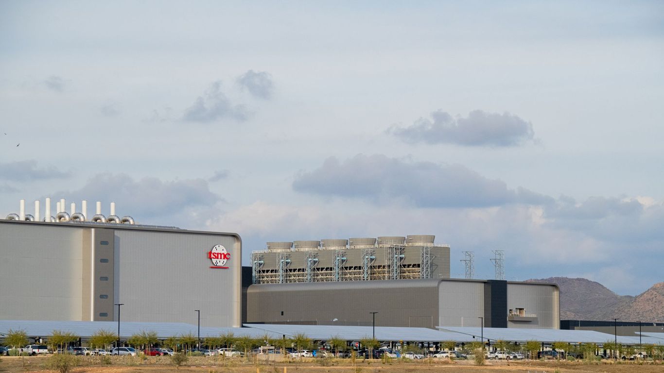 MayorGallego's tweet card. TSMC expands Arizona plants to meet rising U.S. tech demand.