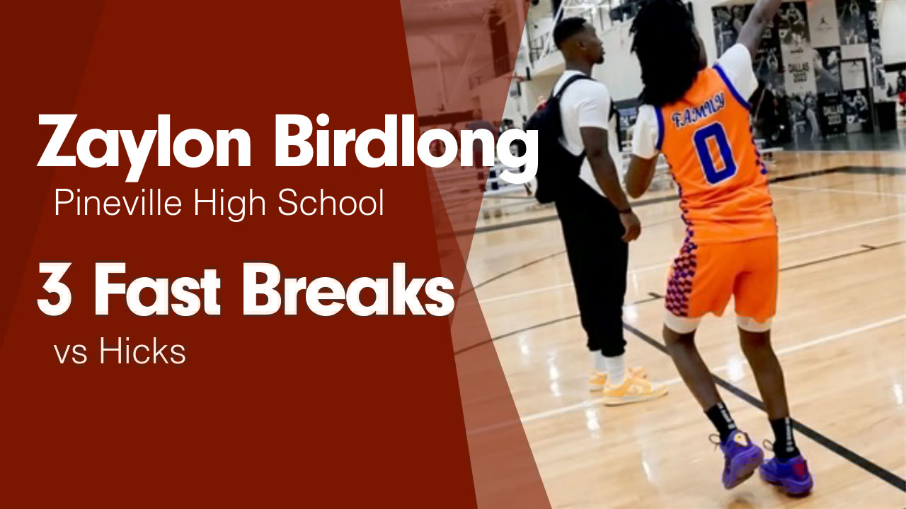 zaylonb30's tweet card. 3 Fast Breaks vs Hicks