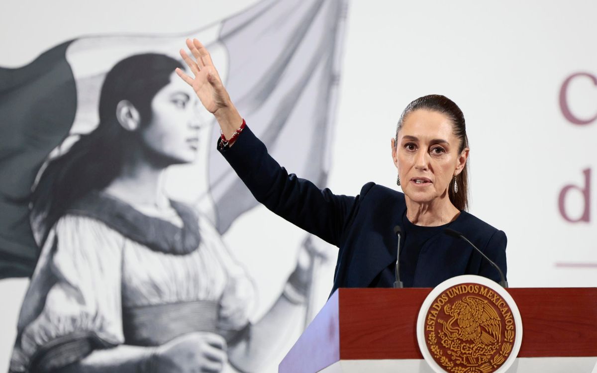 ProyectoDossier's tweet card. Sheinbaum acusó a Estados Unidos de provocar la violencia en dicho estado, tras la “intervención” en su momento de agencias o instituciones en el arresto de Zambada.