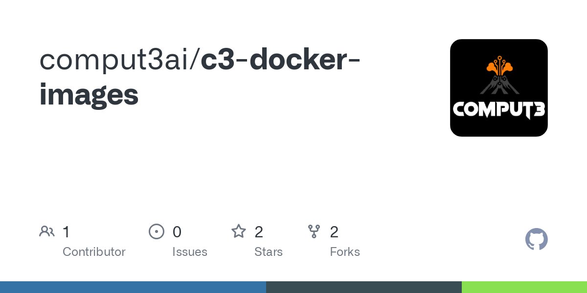 nedos's tweet card. Contribute to comput3ai/c3-docker-images development by creating an account on GitHub.