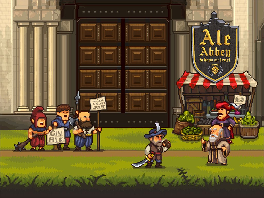 Ham_Rav's tweet card. Ready for another weekly review of Ale Abbey's development?