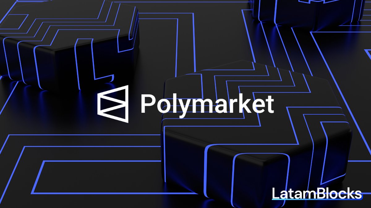LatamBlocks's tweet card. Con el objetivo de mejorar los rendimientos de sus monedas estables, la plataforma de predicción de mercados estaría planeando lanzar la suya propia.