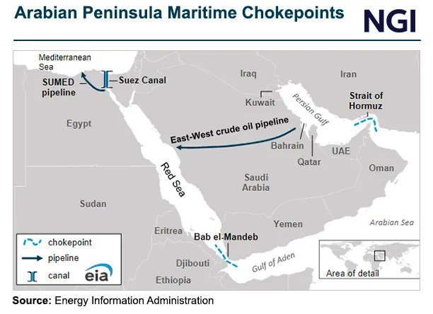 JamisonCocklin's tweet card. Specter of Broader Middle East War, LNG Supply Disruptions Push Global Natural Gas Prices Higher