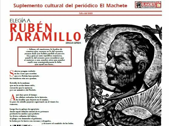 elmachete_mx's tweet card. El Partido Comunista de México, que recupera lo más destacado de la historia de la lucha por el comunismo en México, decidió publicar en el suplemento cultural de El Machete reedita la Elegía a...