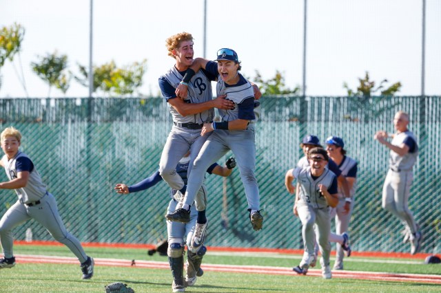 NateBateman2025's tweet card. Bells celebrate improbable championship after winning on road over St. Francis, Serra, Valley Christian in consecutive days.