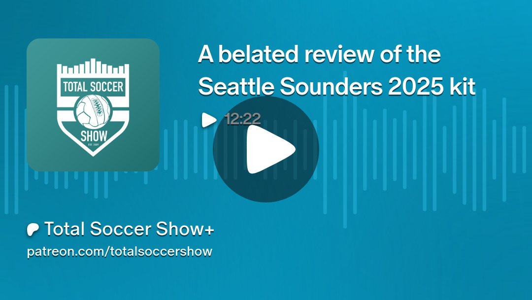 TotalSoccerShow's tweet card. Get more from Total Soccer Show+ on Patreon