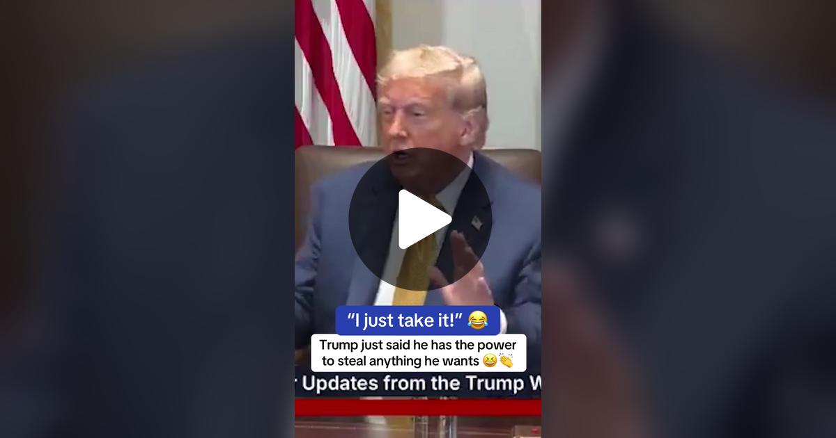 AttorneyCPA's tweet card. 2574 likes, 1223 comments. ““I can steal whatever I want!” 😆 Trump #trump #trumpsupporters #donaldtrump #fyp #foryou #foryoupage #foryourpage #fypシ #maga #trending #viral #omg #wow #facts #news...