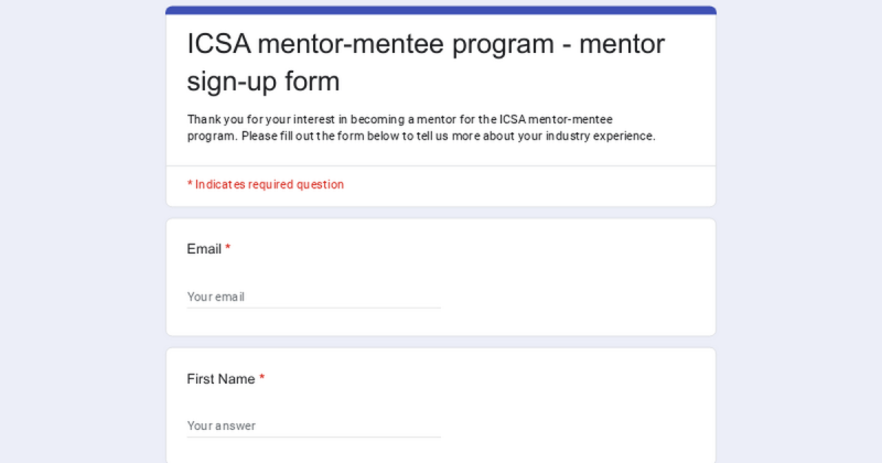ICSA_Statistics's tweet card. 🚨 Mentors Wanted! Join the ICSA Mentoring Lounge Initiative 🚨 The ICSA Mentor-Mentee Program is launching a new mentorship initiative to support junior statisticians transitioning from academia to...