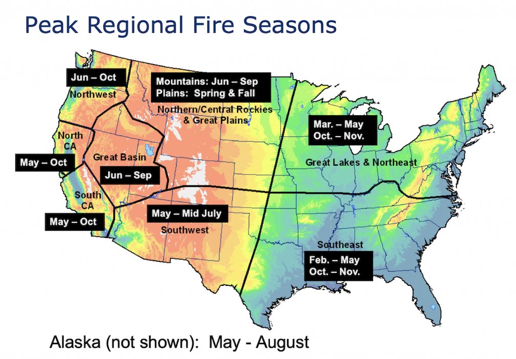 JoinClarity's tweet card. Wildfire season varies across the U.S. As climate change drives longer, more intense fire seasons nationwide, once-localized risks now threaten public health, ecosystems, and air quality across the...