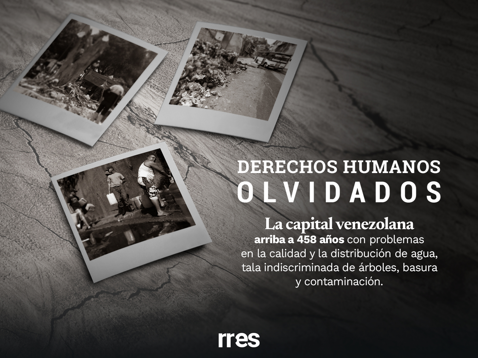 RunRunesWeb's tweet card. Caracas se ahoga entre basura, padece de quebradas y desagües insalubres y un aire contaminado producto de un parque automotor tóxico