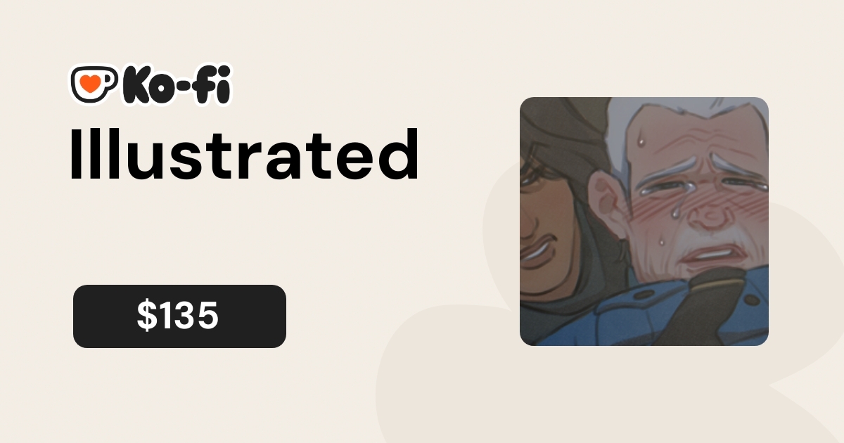 DarkandGoofy's tweet card. Commission available on Ko-fi.com