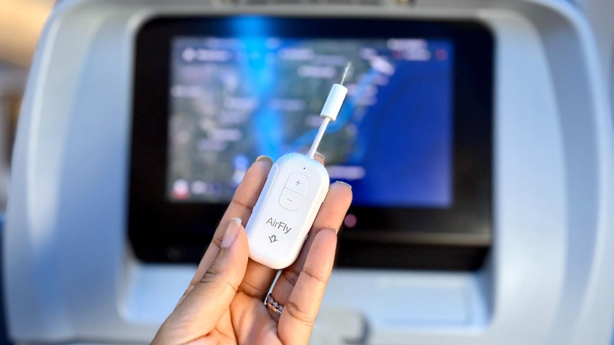 ZDNET's tweet card. The TSA recommends safer methods for charging your phone and using Wi-Fi at airports.