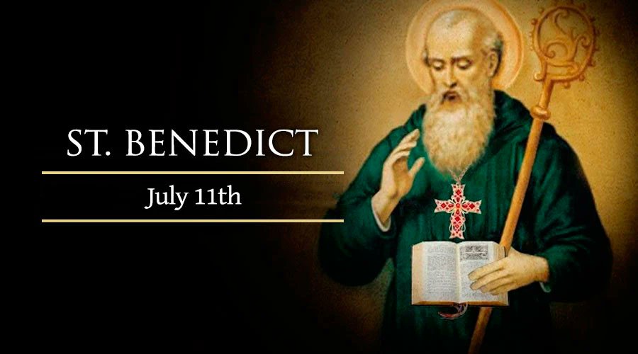 ArchdioceseSF's tweet card. Saint of the day: St. Benedict - Catholic News Agency