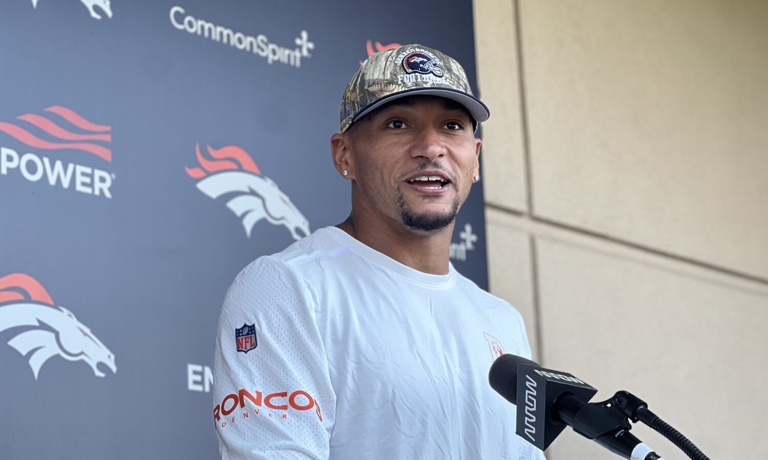 DenSports1043's tweet card. Evan Engram might be in his ninth year in the NFL, but coming to Broncos Country has him feeling like a brand new man