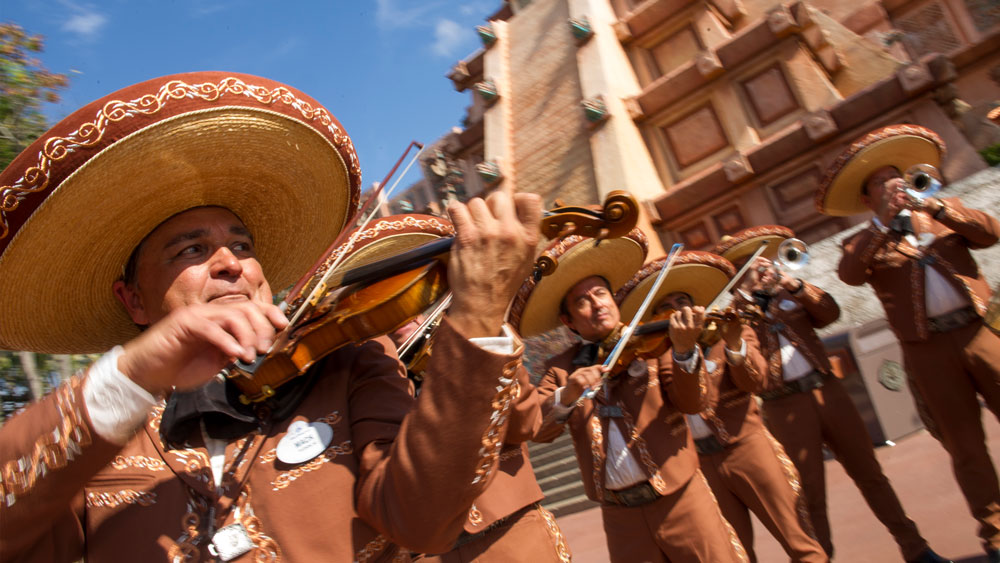 MickeyBlog_'s tweet card. Mariachi Cobre is heading to the American Adventure pavilion later this week for the Summer Sounds of EPCOT series.