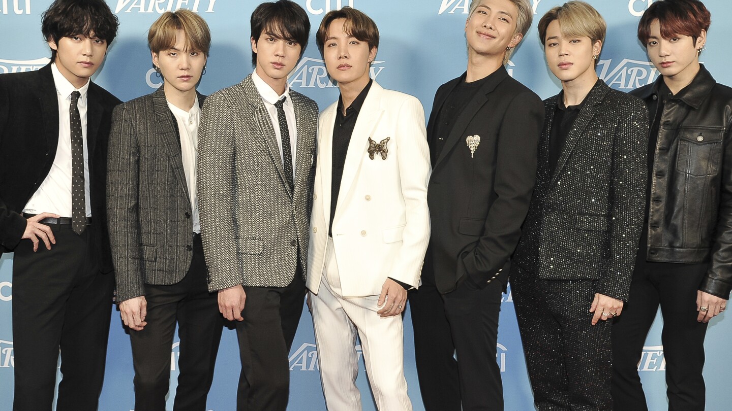 mariashermanAP's tweet card. Their reunion? It’s smooth like butter. The K-pop septet BTS will return in spring 2026 with a new album and world tour.