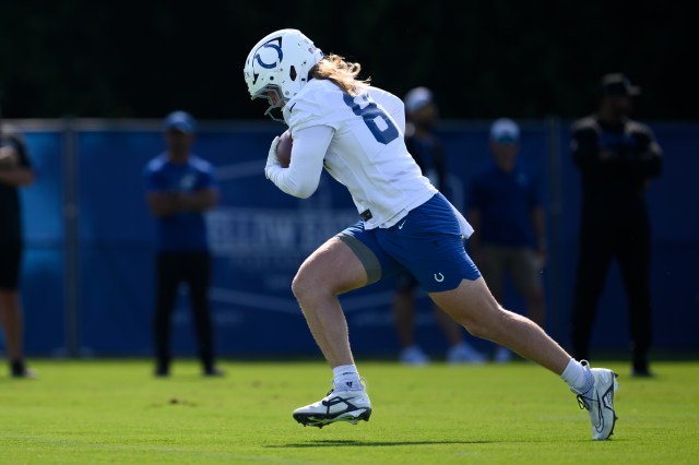 mchappell51's tweet card. WESTFIELD – Too often, one-off plays during training camp are deceptive. But sometimes, they’re revealing and reinforcing. Exhibit A: A pass from Anthony Richardson Sr. to Tyler Warren on Friday mo…