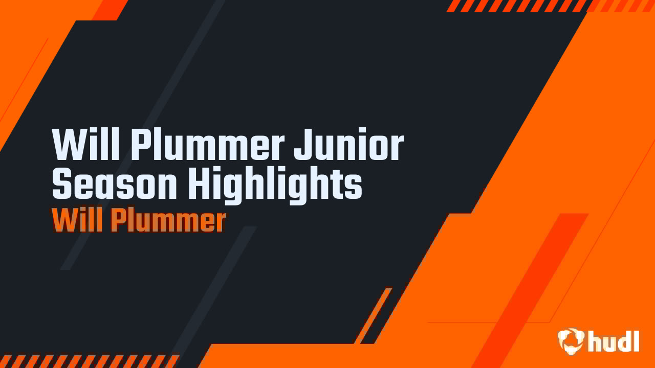 willplummer100's tweet card. Will Plummer Junior Season Highlights