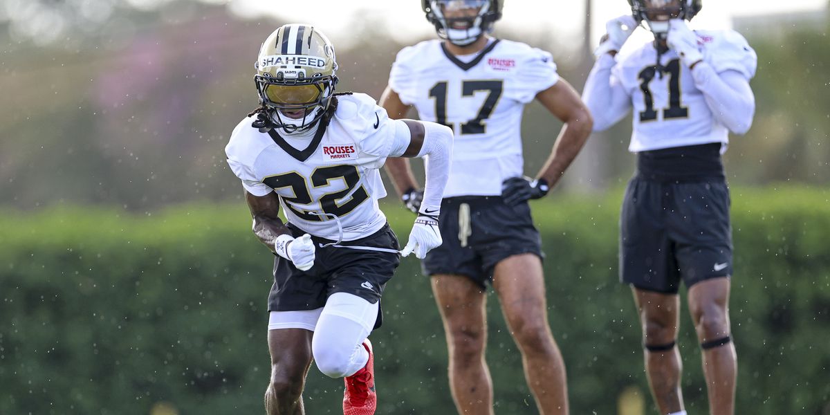 SaintsCSC's tweet card. Shaheed played in just six games last season after tearing his meniscus.