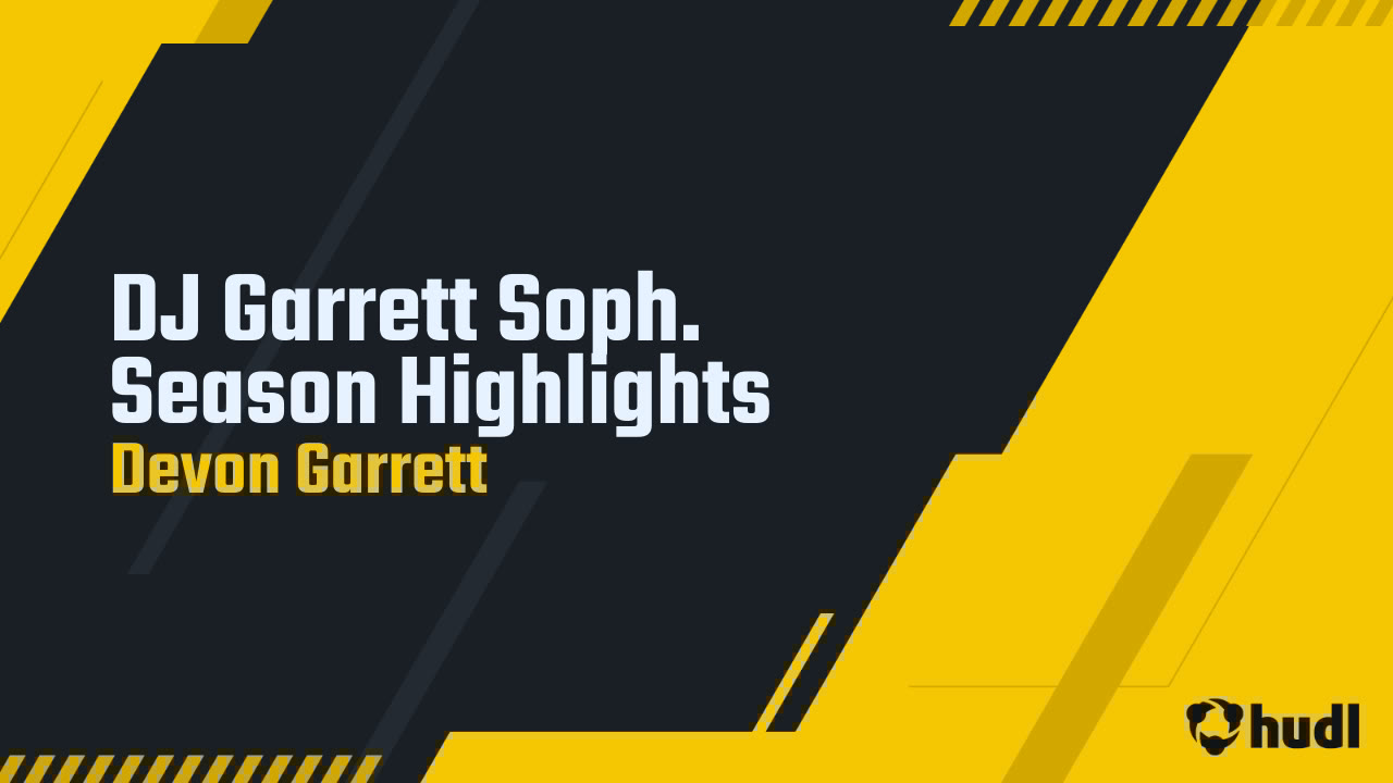 d1dj45's tweet card. DJ Garrett Soph. Season Highlights