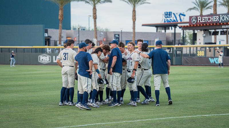 ZagBaseball's tweet card. 2-seed Gonzaga (26-26) vs. 1-seed San Diego (25-29)