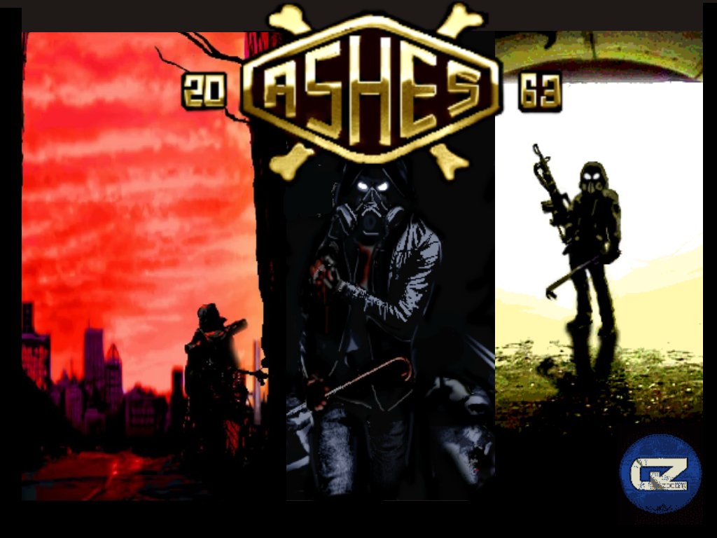 _Roobly's tweet card. Ashes is a Post-apocalypse themed total conversion for the GZDoom engine. It combines old school build style level design and Doom style action with a twist of Stalker and Fallout.