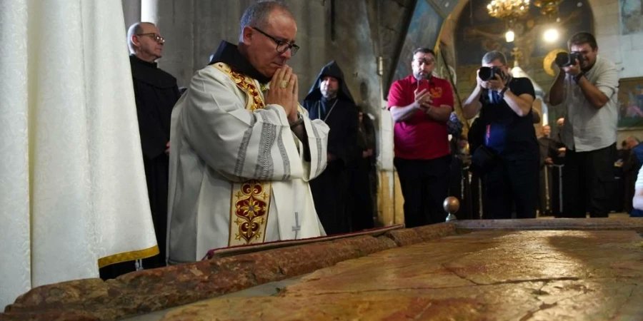 aciprensa's tweet card. Se trata de Fray Francesco Ielpo, quien fue electo hace pocas semanas como nuevo Ministro Provincial de los Frailes Menores que viven en todo el Medio Oriente, y confirmado en el cargo por el Papa...