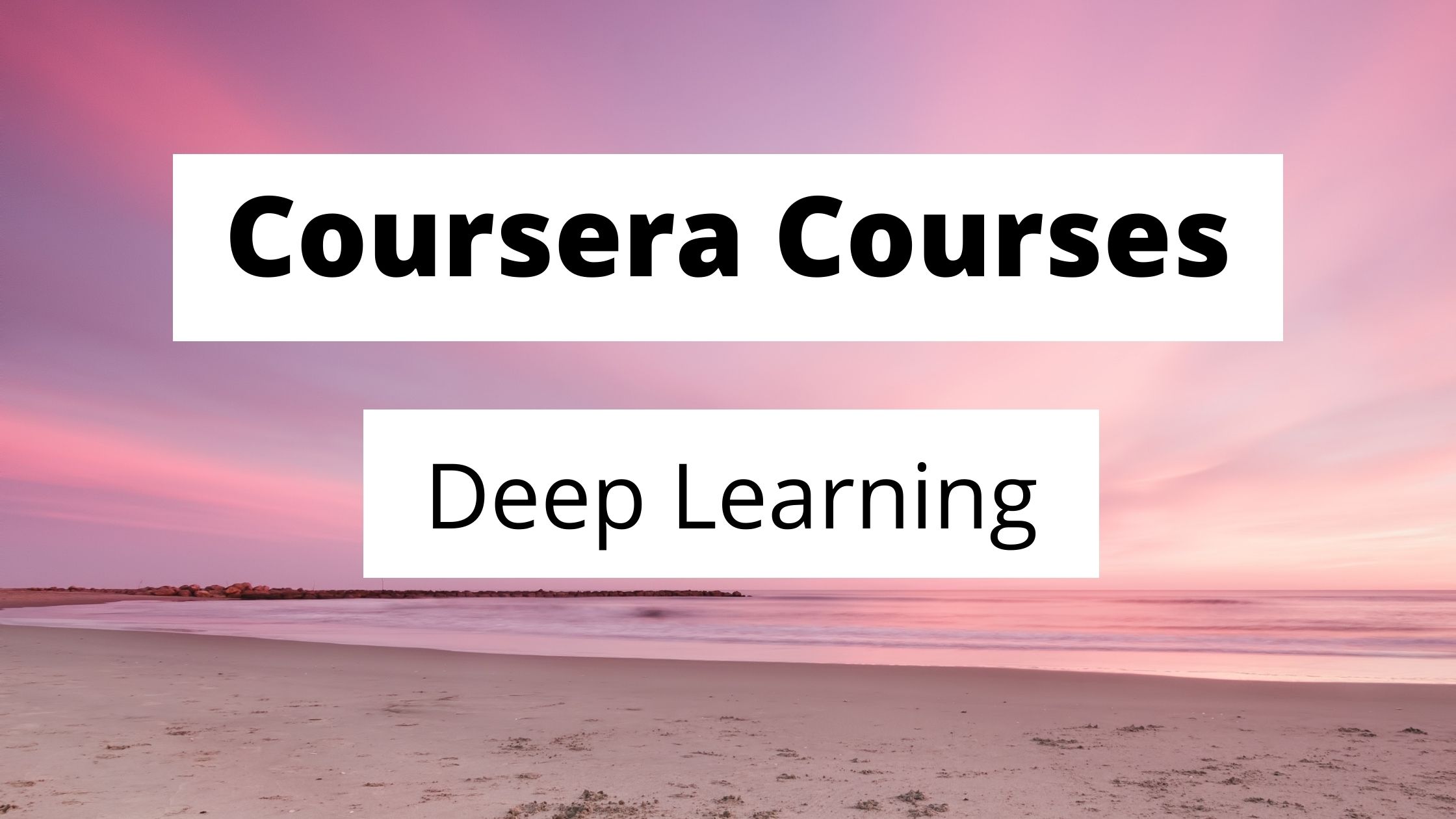 tut_ml's tweet card. Coursera has a wide range of Machine Learning and Deep Learning courses, but many people get confused while choosing the deep learning course on Coursera. That's why I thought to list some Best Deep...