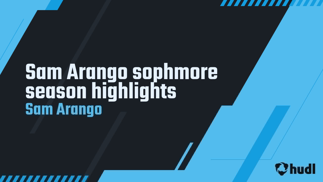 sam_arango1's tweet card. Sam Arango sophmore season highlights