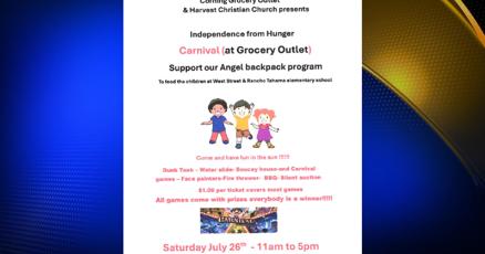ActionNewsNow's tweet card. The carnival will feature a variety of attractions, including a dunk tank, water slide, bouncy house, and carnival games. Attendees can also enjoy face painting, a fire thrower, barbecue, and