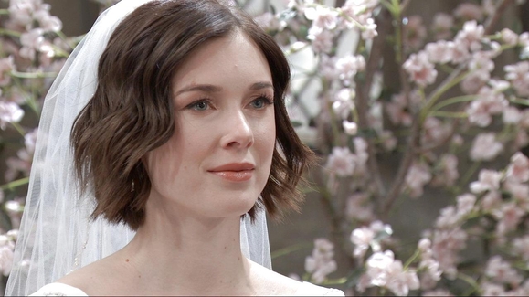 GeneralHospital's tweet card. Drew and Willow's wedding ceremony begins.